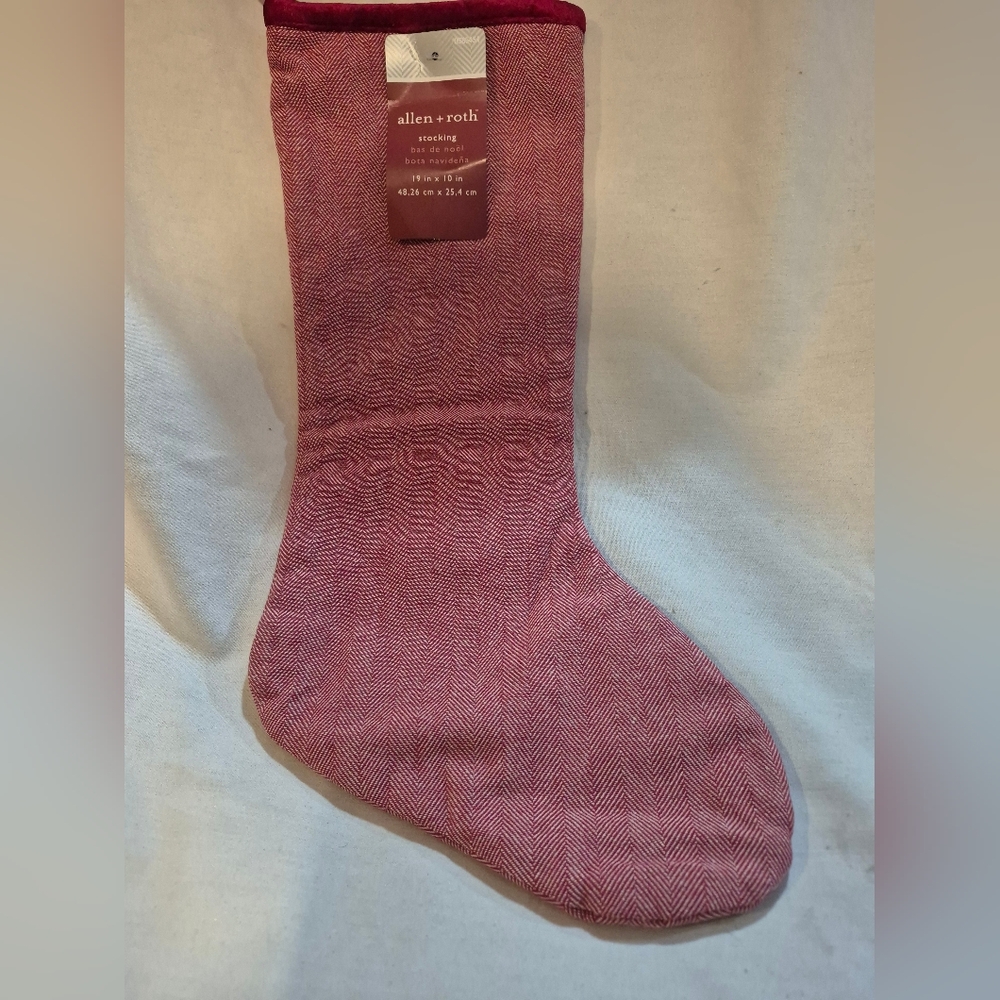Allen + Roth Red Stocking - Picture 2 of 8